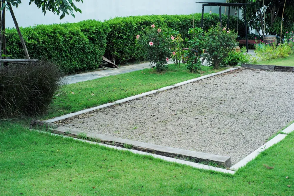 terrain de pétanque